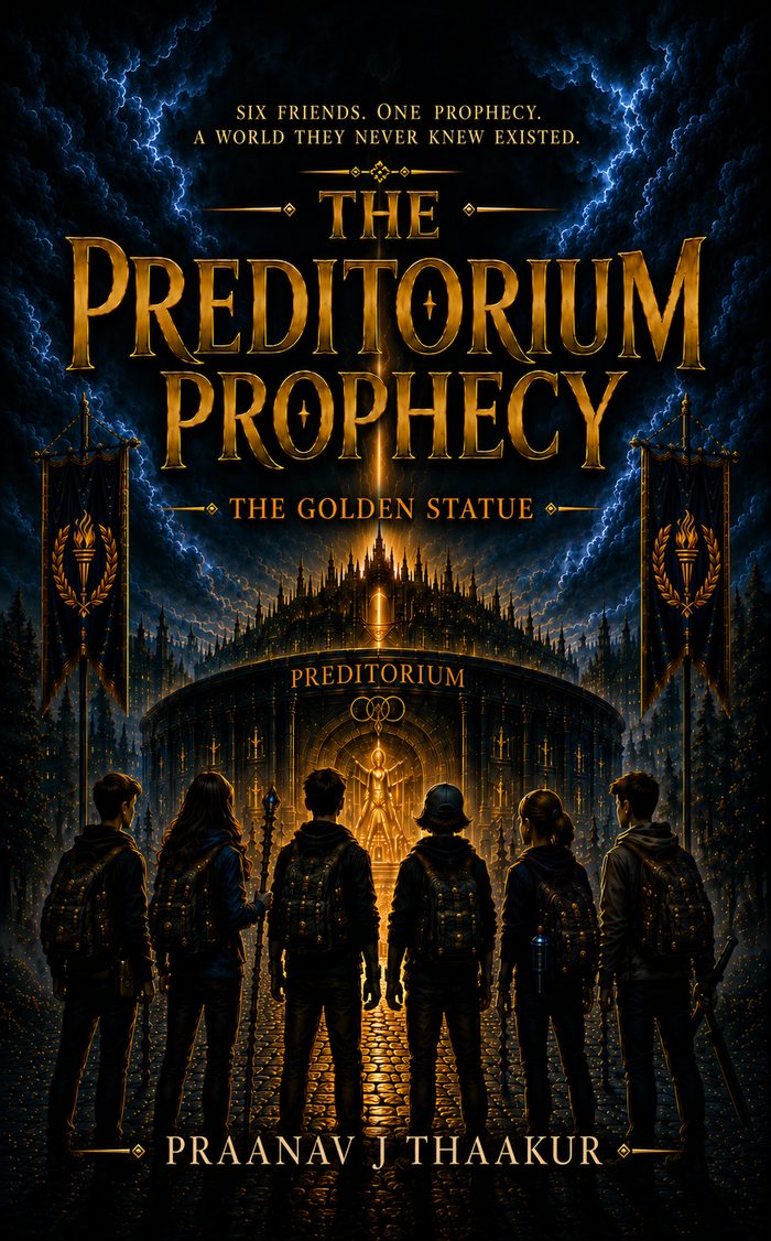 The Preditorium Prophecy: The Golden Statue book cover